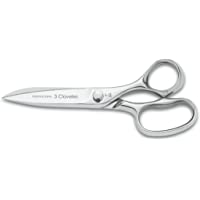 Los mejores  - 3 Claveles Tijeras de Cocina Profesional- Acero Inoxidable - (20cm - 8&quot-)- Brillo